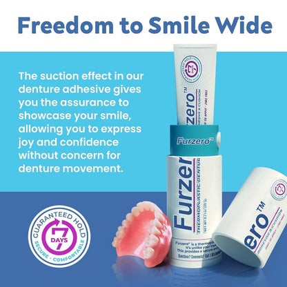 😁 Furzero™ Denture Silicone Reline Adhesive Seal🦷 (ADA Certified)