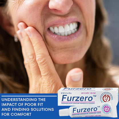 😁 Furzero™ Denture Silicone Reline Adhesive Seal🦷 (ADA Certified)