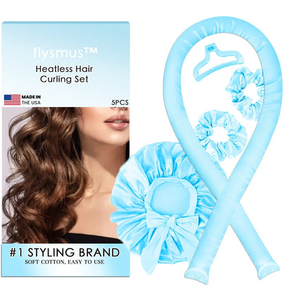 flysmus™ Heatless Hair Curling Set