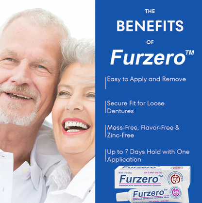 😁 Furzero™ Denture Silicone Reline Adhesive Seal🦷 (ADA Certified)