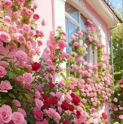 Rare Multi Colorful Rose Seeds