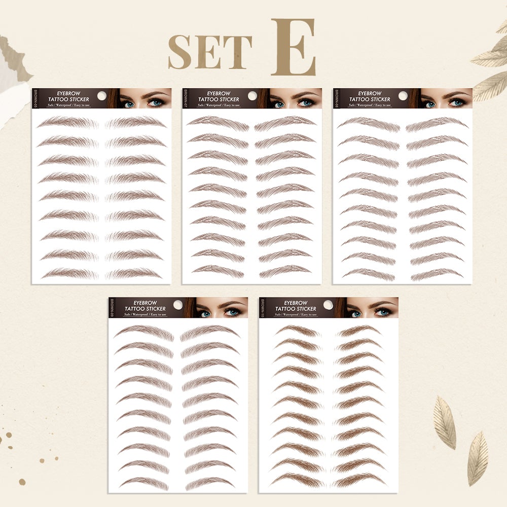 4D Waterproof Authentic Brow Sticker